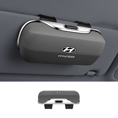 Multifunctional car sunglasses case