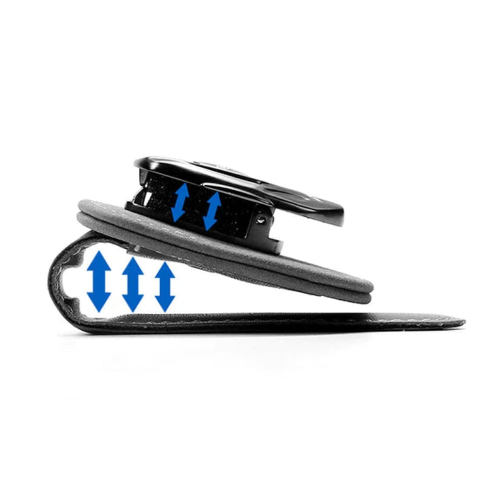 Suede Multifunctional Glasses Clip with your car logo