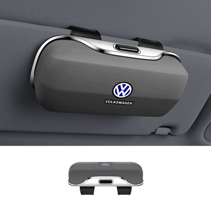 Multifunctional car sunglasses case