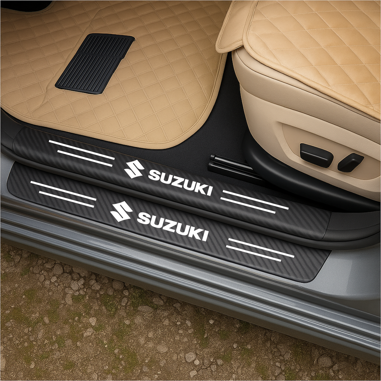 CarbonGrip PRO | Custom door sill protectors