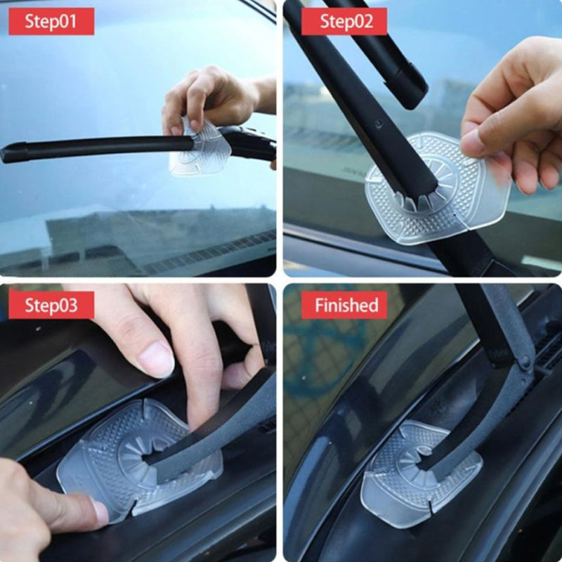 Car Wiper Arm Hole Silicone Protector Pads