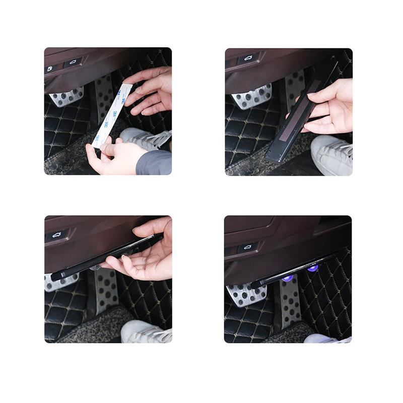 A16-GCYS- Wireless Car Interior Ambient Lights- Chargeable USB -star pattern and warm light 2in1-Led Star Decoration Light for Car & Room