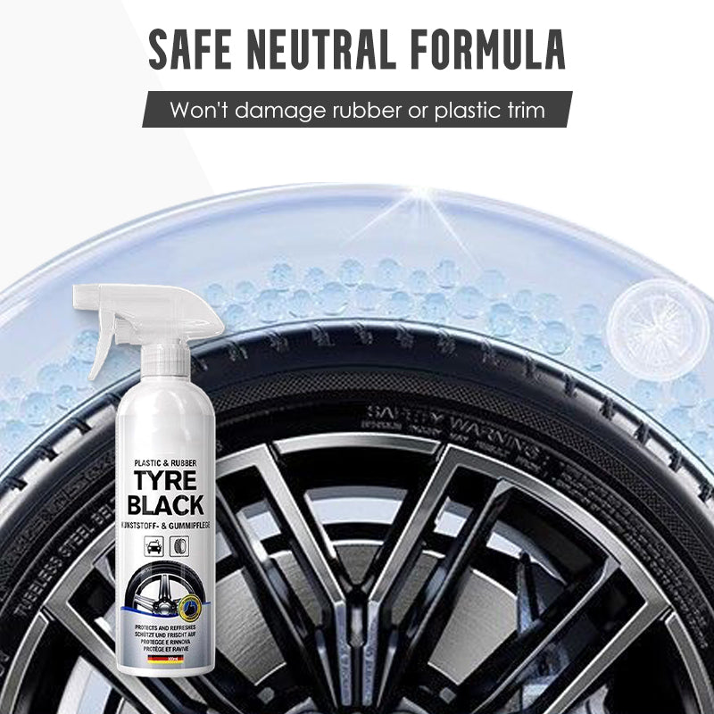 Plastics & Rubber Tyre Shine & Protector Spray